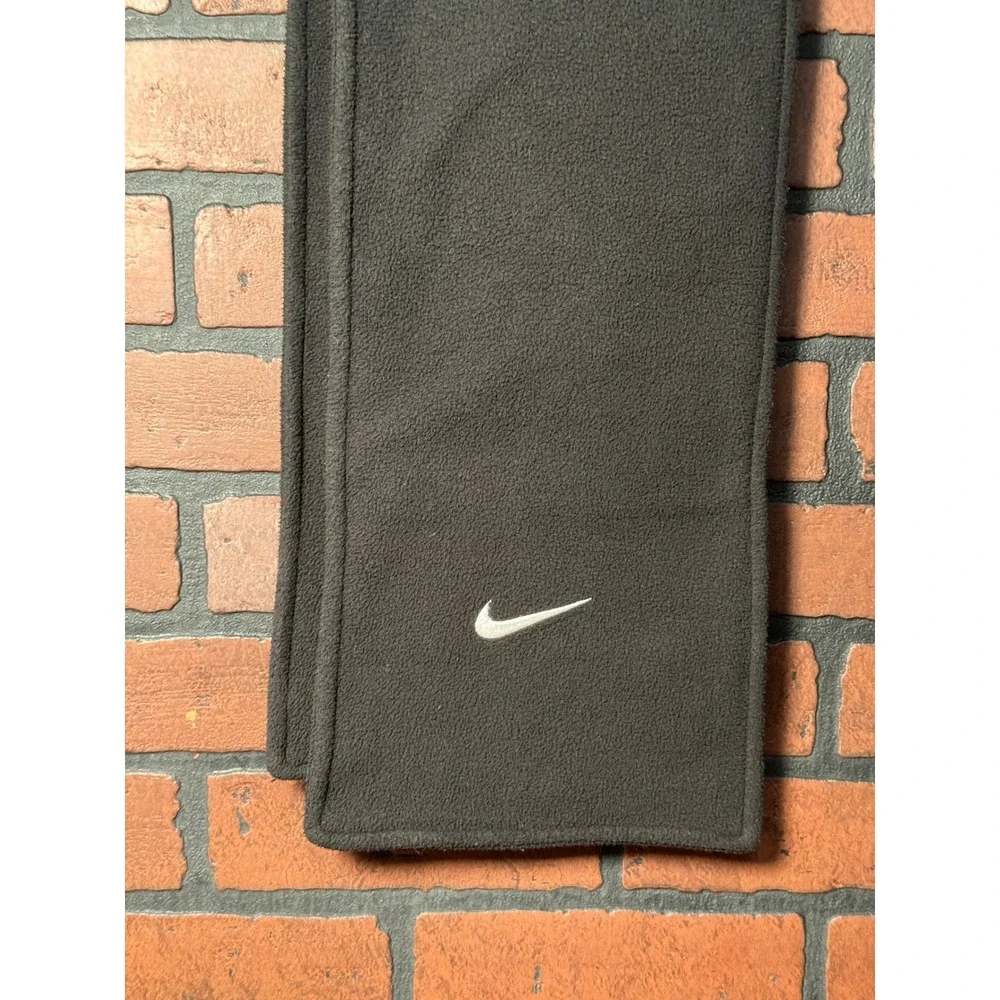 Nike Embroidered‎ Logo Wrap Scarf Black Unisex Casual Outdoor Vintage Y2K